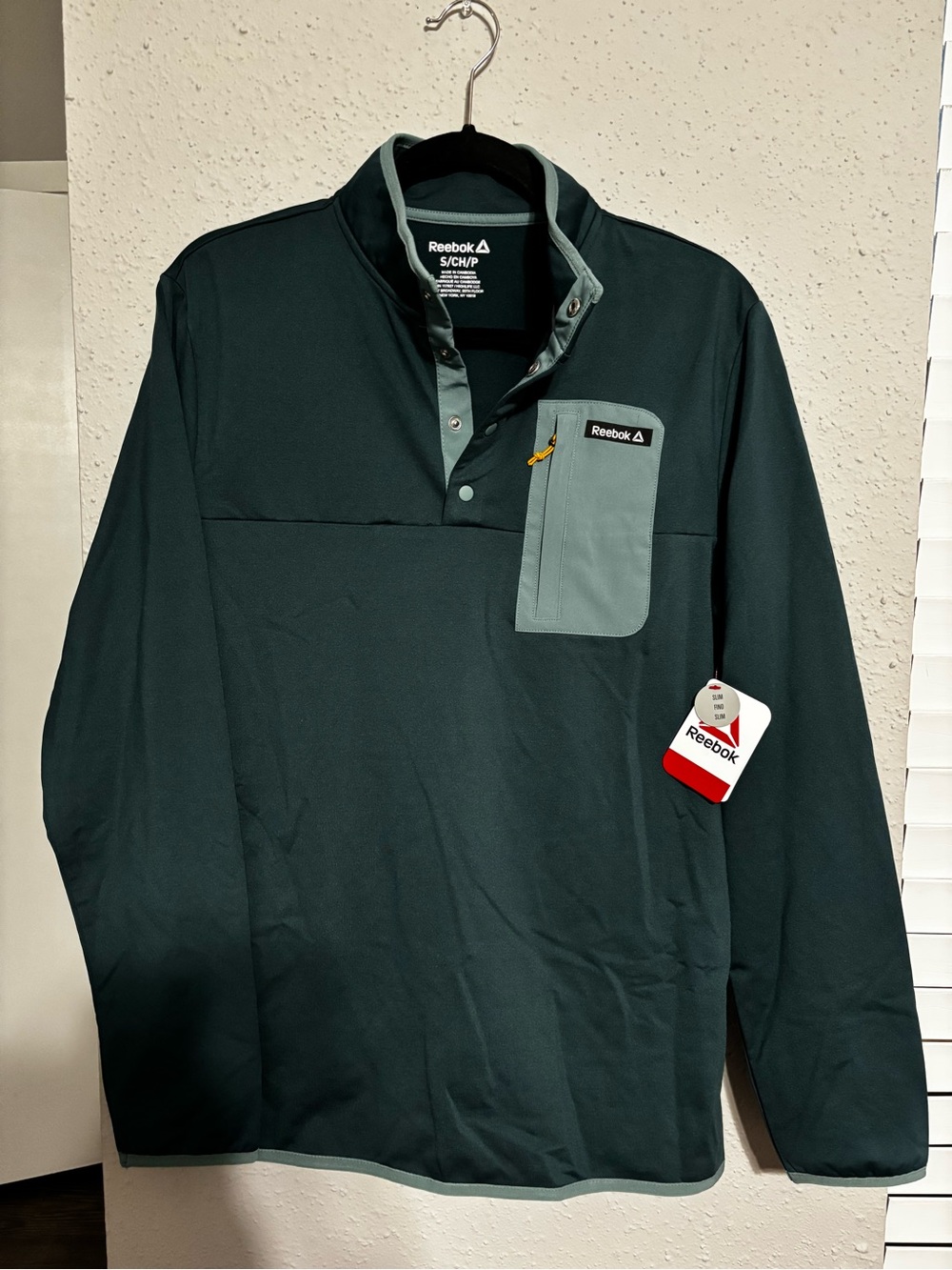 Reebok Snap Pullover